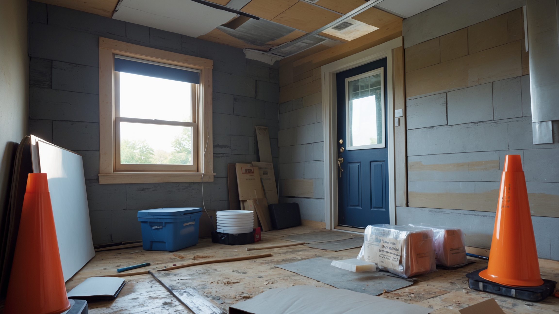Glastonbury Connecticut attic with old deteriorating insulation ready for replacement