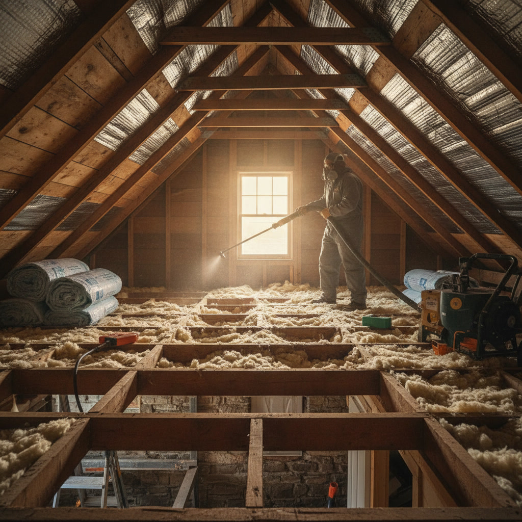 Newington Connecticut attic insulation installation for maximum energy efficiency and cost savings